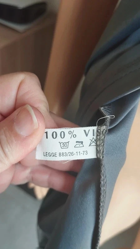 Women's grey overshirt – Short sleeves – Vintage style – One size (see measurements) – photo 7